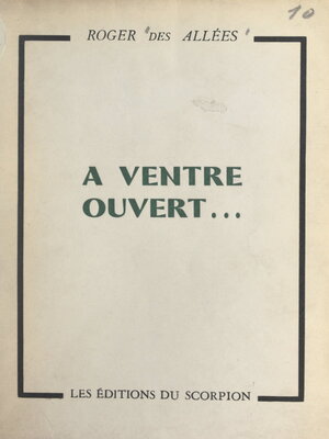 cover image of À ventre ouvert...